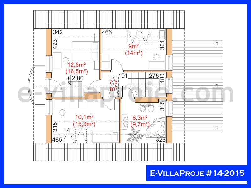 Ev Villa Proje #14 - 2015 Thumbnail 3