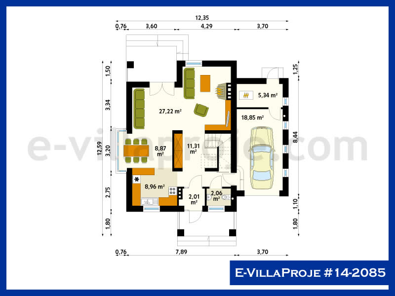 Ev Villa Proje #14 - 2085 Thumbnail 2