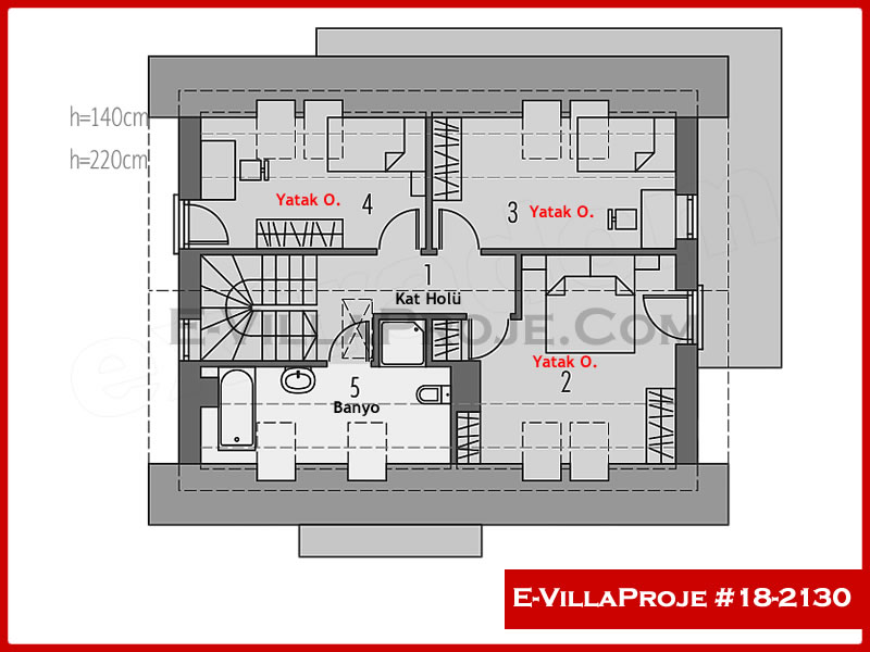 Ev Villa Proje #18 - 2130 Thumbnail 3