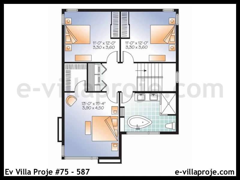 Ev Villa Proje #75 - 587 Thumbnail 3