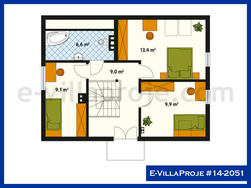 Ev Villa Proje #14 - 2052 Thumbnail 3