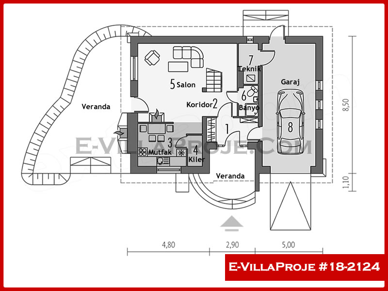 Ev Villa Proje #18 - 2124 Thumbnail 2