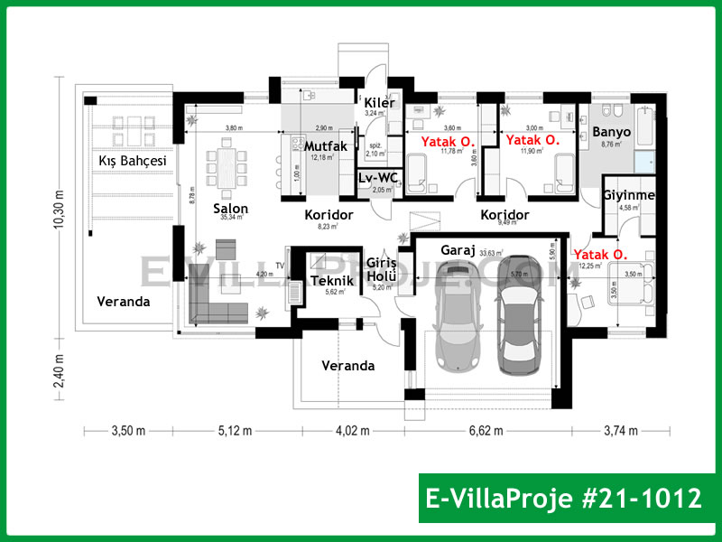 Ev Villa Proje #21 - 1012 Thumbnail 2