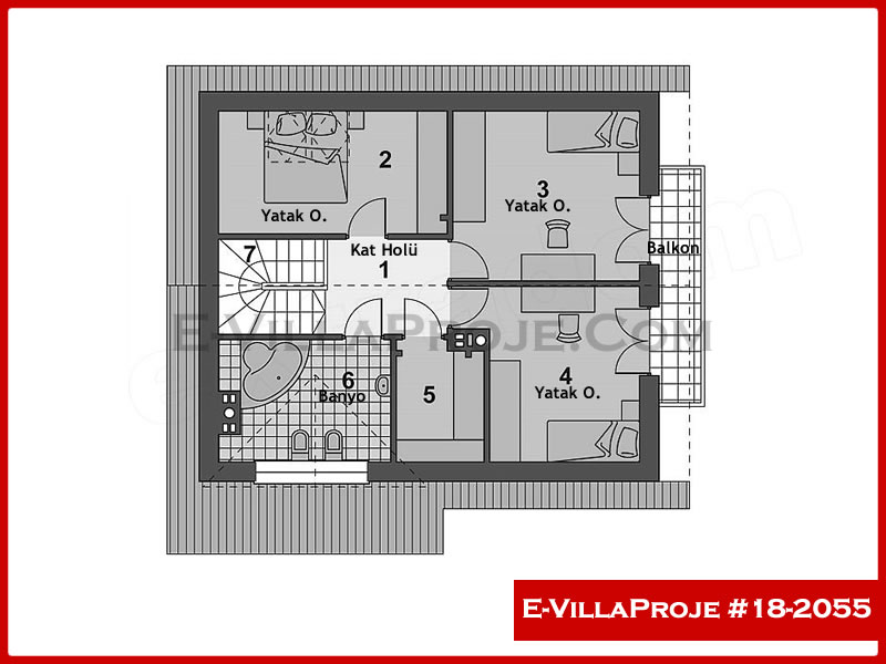 Ev Villa Proje #18 - 2055 Thumbnail 3
