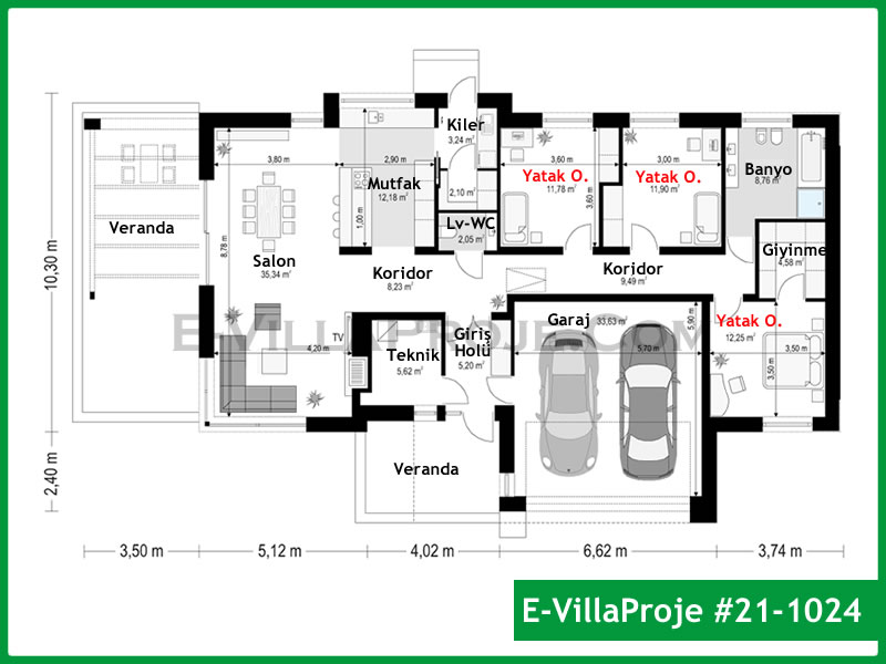 Ev Villa Proje #21 - 1024 Thumbnail 2