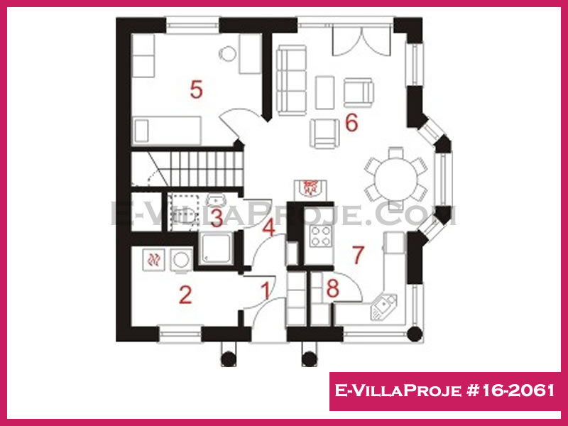 Ev Villa Proje #16 - 2061 Thumbnail 2