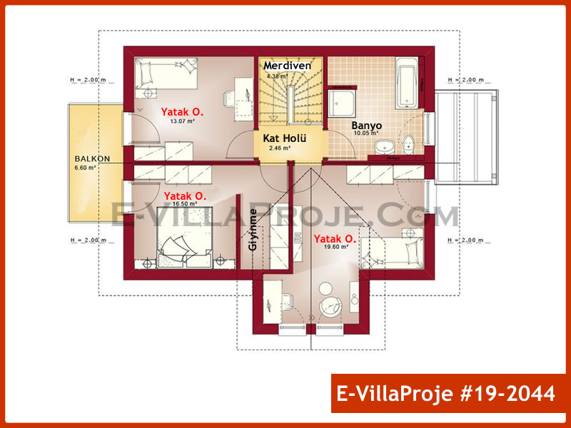 Ev Villa Proje #19 - 2044 Thumbnail 3