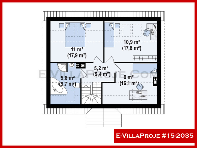 Ev Villa Proje #15 - 2035 Thumbnail 3
