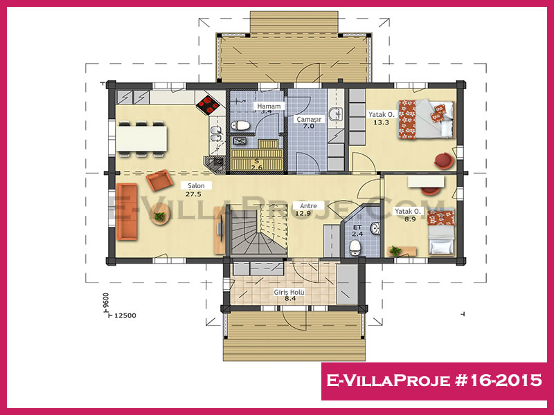 Ev Villa Proje #16 - 2015 Thumbnail 2