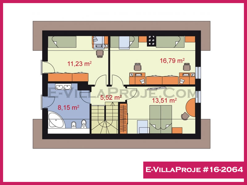 Ev Villa Proje #16 - 2064 Thumbnail 3