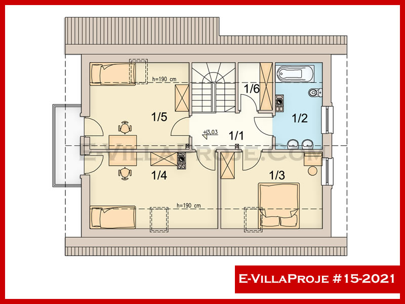 Ev Villa Proje #15 - 2021 Thumbnail 3