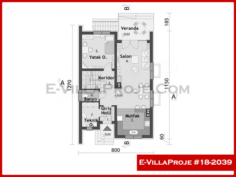 Ev Villa Proje #18 - 2039 Thumbnail 2