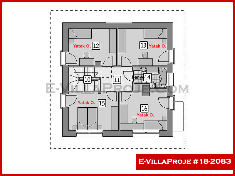 Ev Villa Proje #18 - 2083 Thumbnail 3