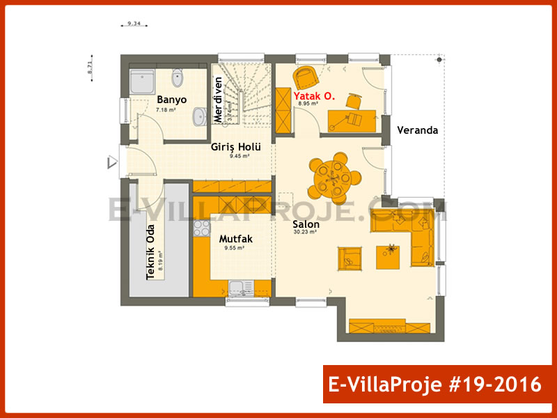 Ev Villa Proje #19 - 2016 Thumbnail 2