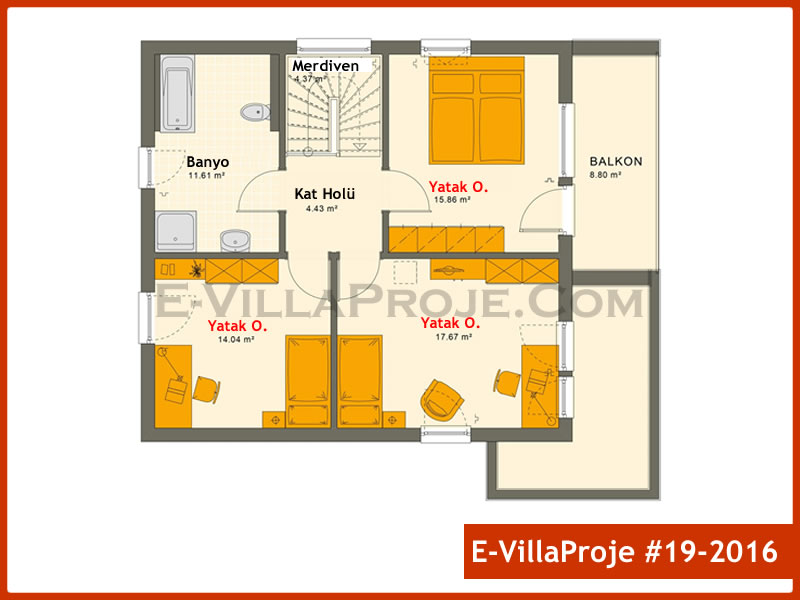 Ev Villa Proje #19 - 2016 Thumbnail 3