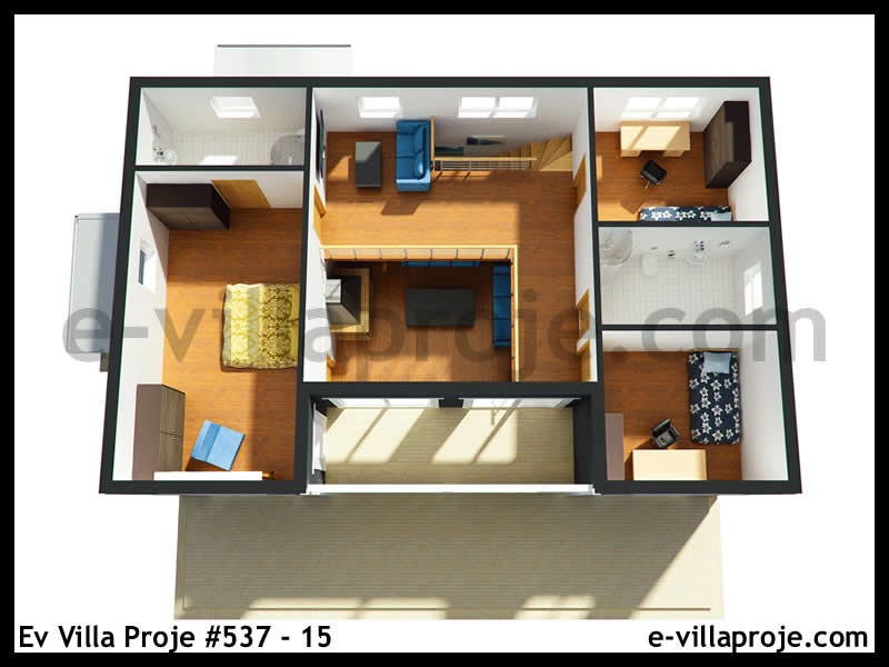 Ev Villa Proje #537 - 15 Thumbnail 8