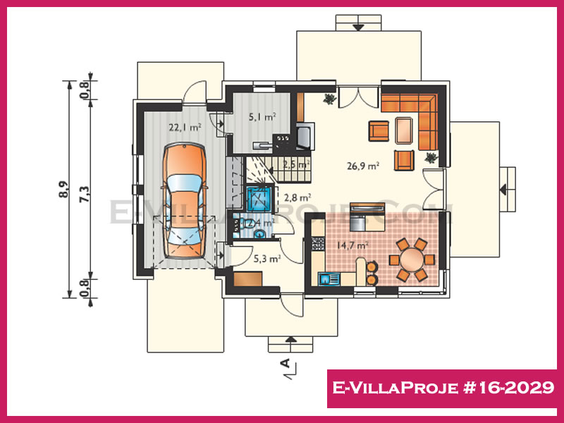 Ev Villa Proje #16 - 2029 Thumbnail 2