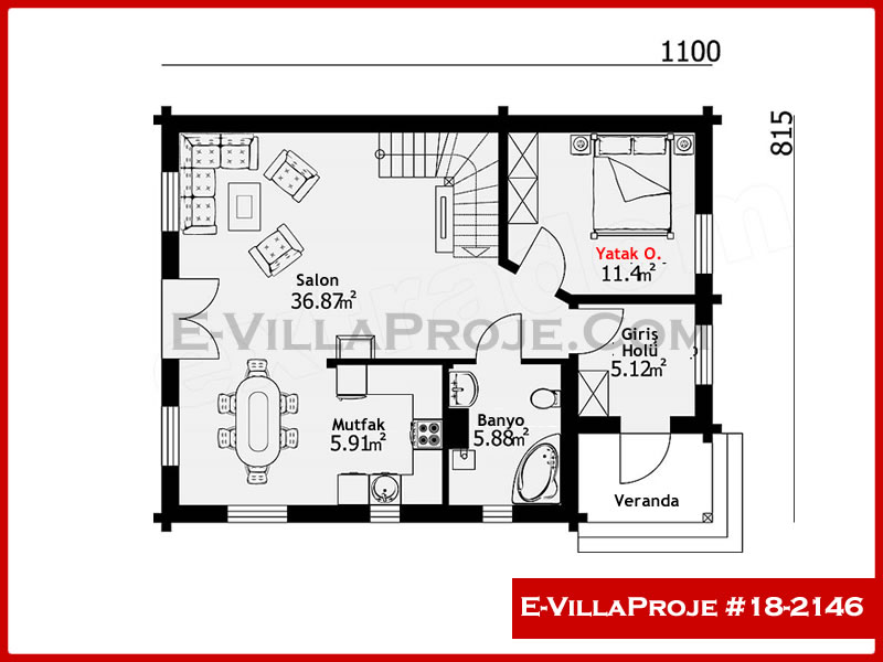 Ev Villa Proje #18 - 2146 Thumbnail 2