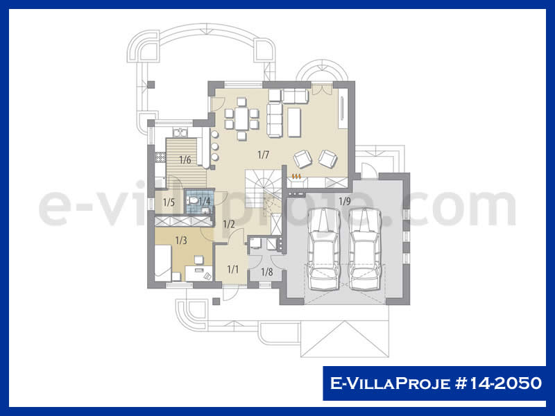 Ev Villa Proje #14 - 2050 Thumbnail 2