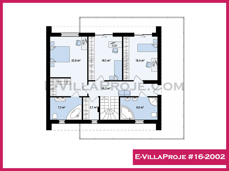 Ev Villa Proje #16 - 2002 Thumbnail 3