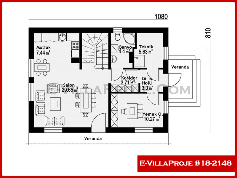 Ev Villa Proje #18 - 2148 Thumbnail 2