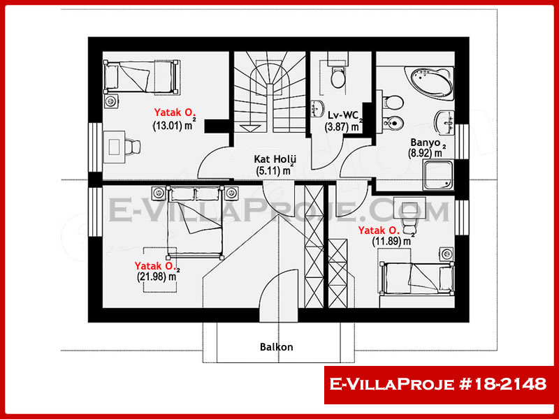 Ev Villa Proje #18 - 2148 Thumbnail 3