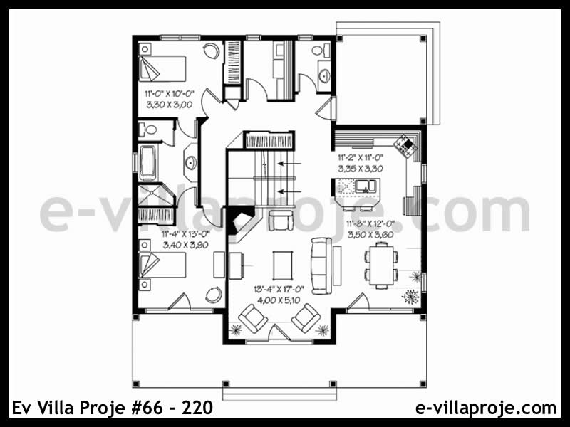 Ev Villa Proje #66 - 220 Thumbnail 2