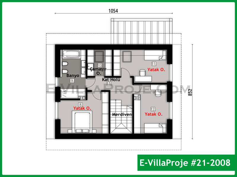 Ev Villa Proje #21 - 2008 Thumbnail 3