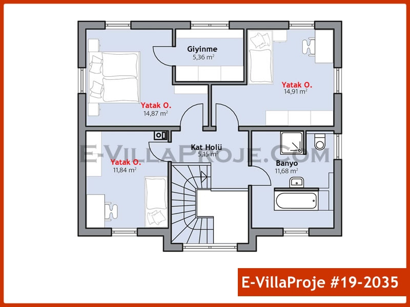 Ev Villa Proje #19 - 2035 Thumbnail 3