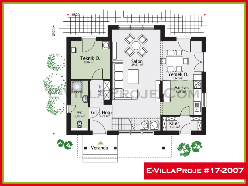 Ev Villa Proje #17 - 2007 Thumbnail 2