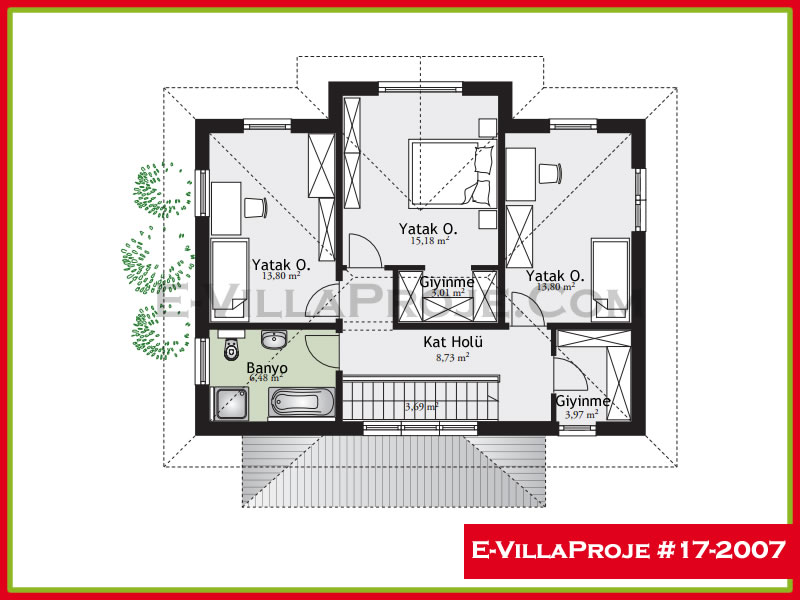 Ev Villa Proje #17 - 2007 Thumbnail 3