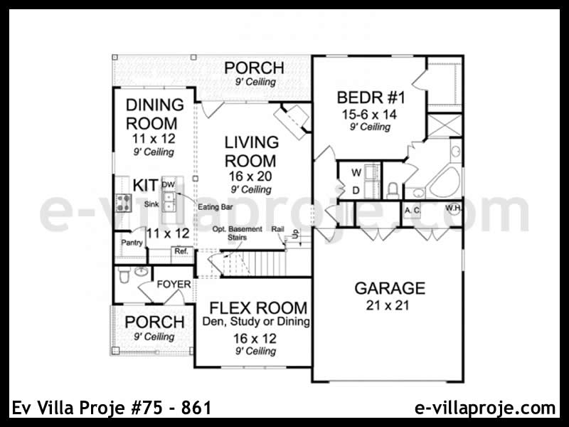 Ev Villa Proje #75 - 861 Thumbnail 2