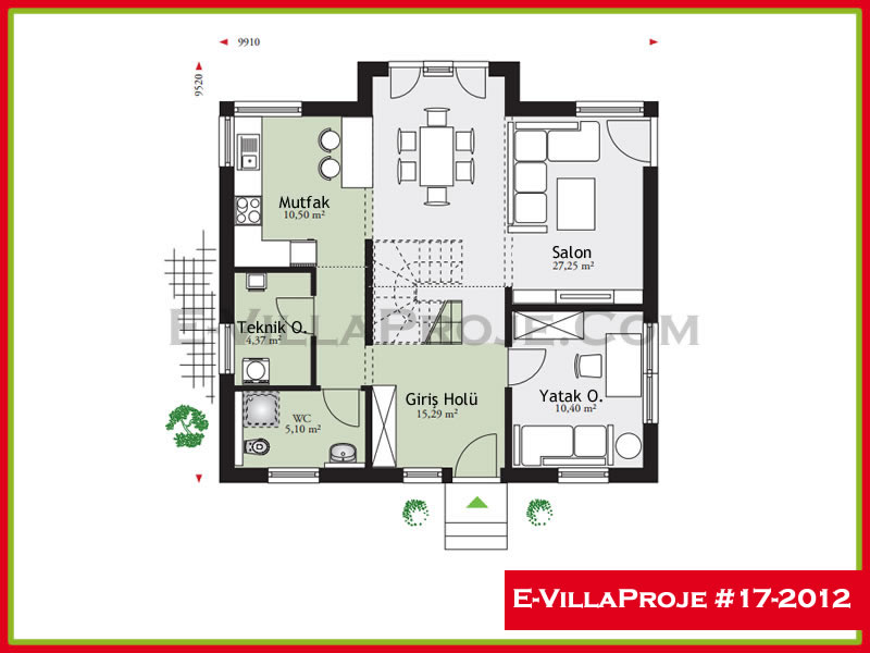 Ev Villa Proje #17 - 2012 Thumbnail 2