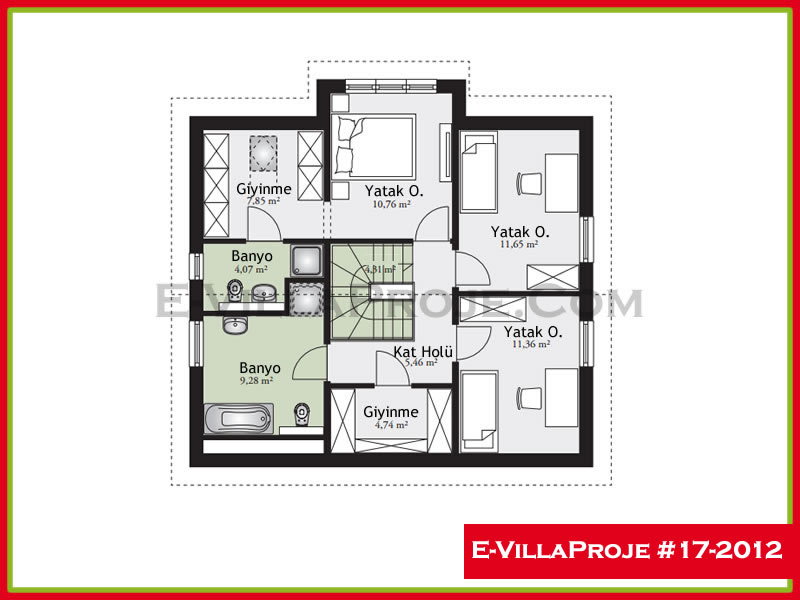 Ev Villa Proje #17 - 2012 Thumbnail 3