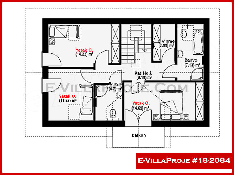 Ev Villa Proje #18 - 2084 Thumbnail 3
