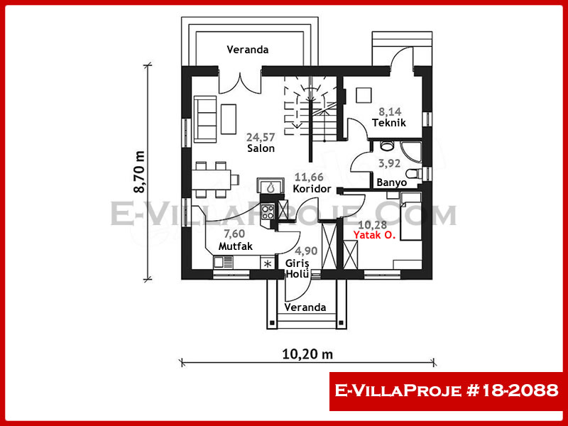 Ev Villa Proje #18 - 2088 Thumbnail 2