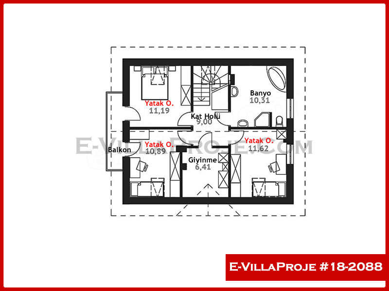 Ev Villa Proje #18 - 2088 Thumbnail 3