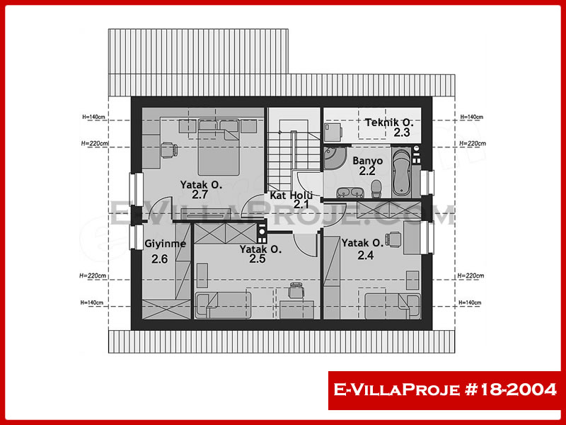 Ev Villa Proje #18 - 2004 Thumbnail 3
