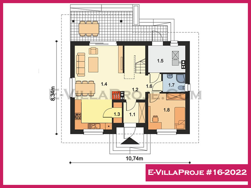 Ev Villa Proje #16 - 2022 Thumbnail 2