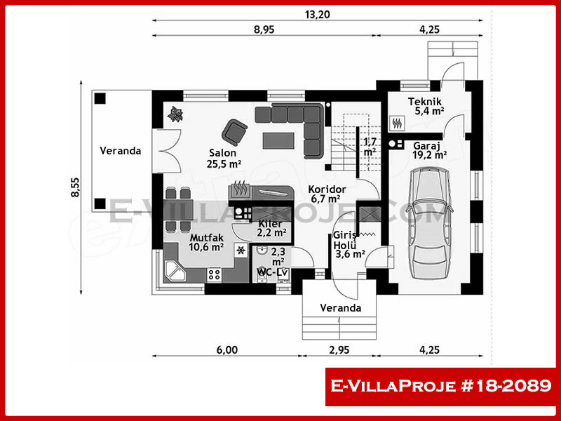 Ev Villa Proje #18 - 2089 Thumbnail 2