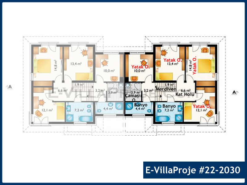 Ev Villa Proje #22 - 2030 Thumbnail 3