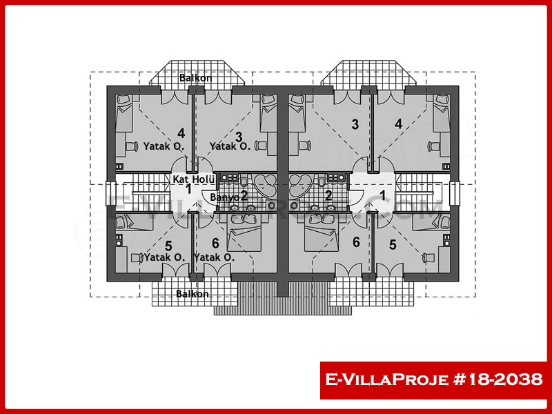 Ev Villa Proje #18 - 2038 Thumbnail 3