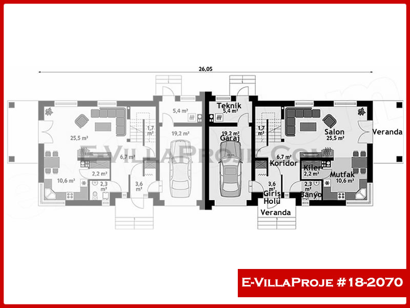 Ev Villa Proje #18 - 2070 Thumbnail 2