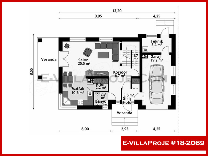 Ev Villa Proje #18 - 2069 Thumbnail 2