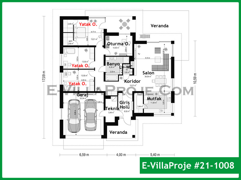 Ev Villa Proje #21 - 1008 Thumbnail 2
