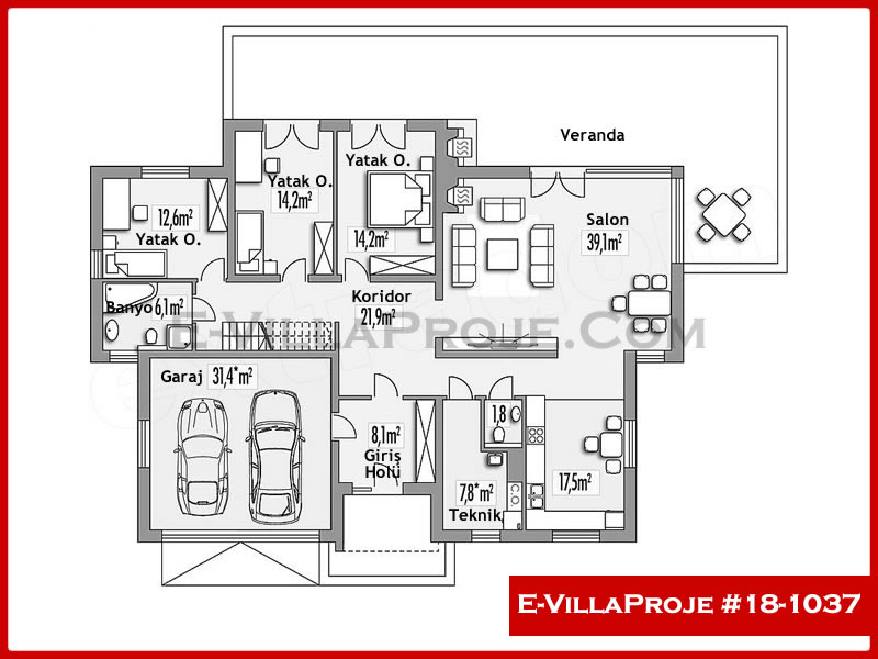 Ev Villa Proje #18 - 1037 Thumbnail 2