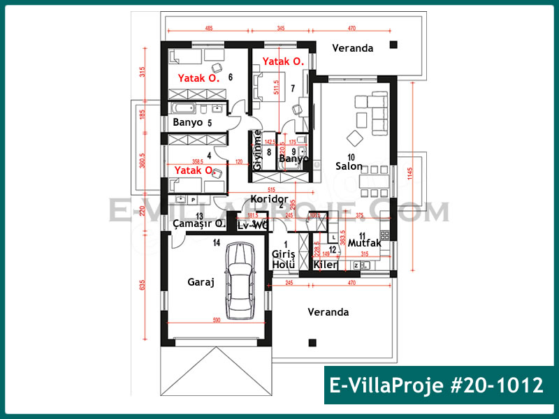 Ev Villa Proje #20 - 1012 Thumbnail 2