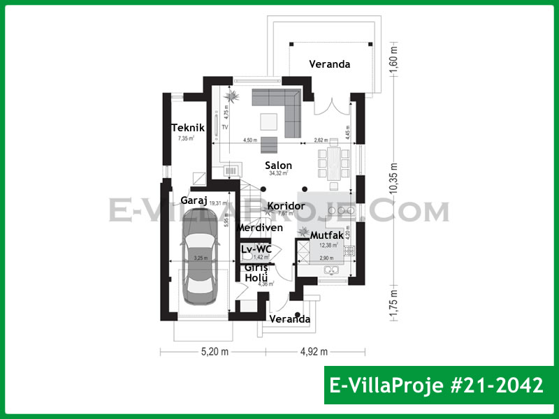 Ev Villa Proje #21 - 2042 Thumbnail 2