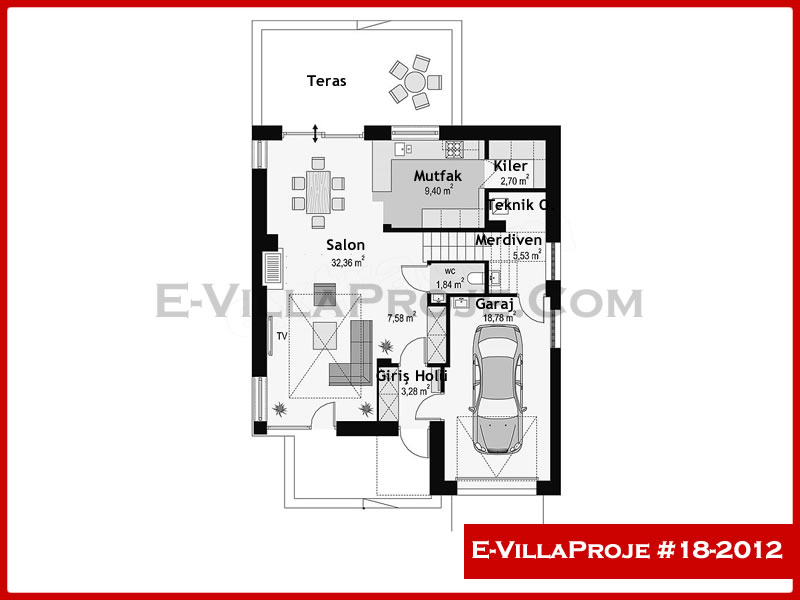 Ev Villa Proje #18 - 2012 Thumbnail 2