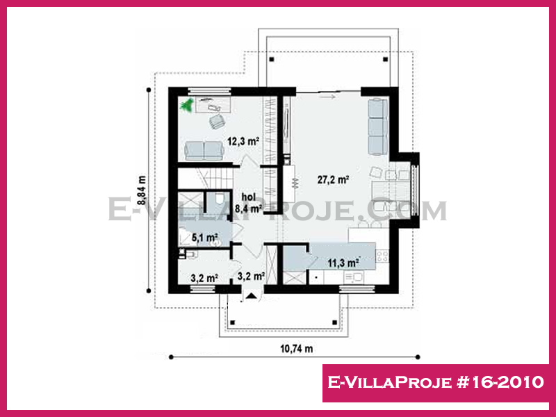 Ev Villa Proje #16 - 2010 Thumbnail 2